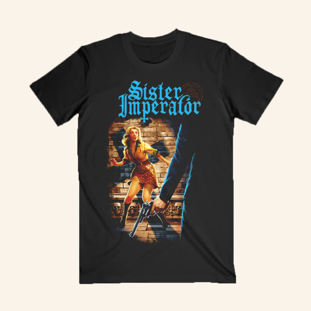 Ghost Merch T-Shirt Sister Imperator Foil Comic Shirt Gifts For Sister