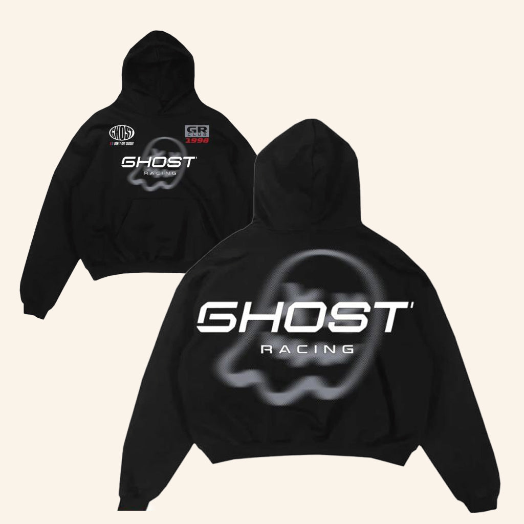 Ghost Racing Merch Grey Gr 1998 Ghost Hoodie Friends Gifts