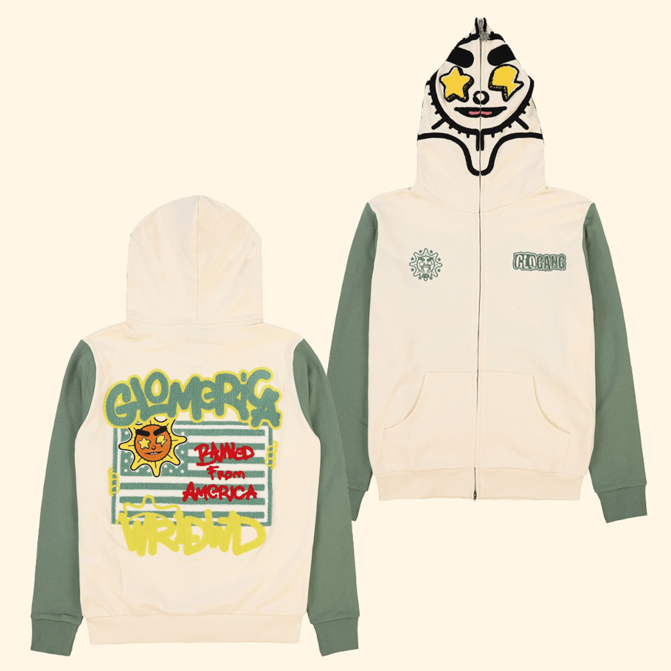 Glo Gang Hoodie Glogrbita Full Zip Hoodie First Fathers Day Gift Ideas Birthday Gifts For BFF