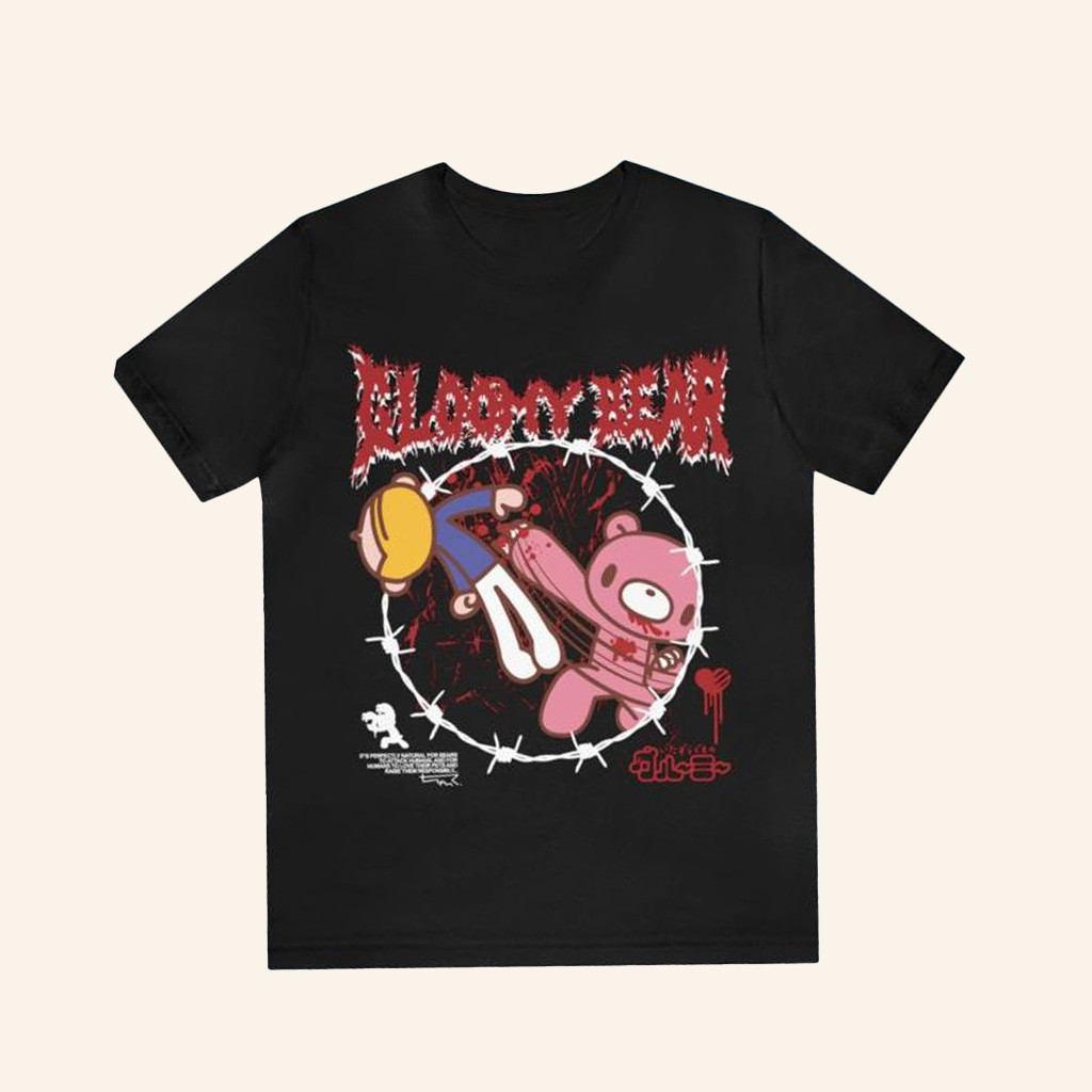 Gloomy Bear Merch Gloomy Bear Punch T-Shirt Gifts For My Girlfriend