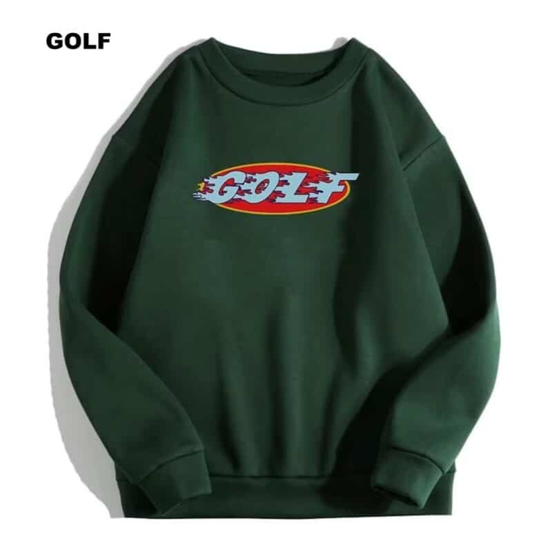 Golf Forest Green Sweatshirt Good Gifts For Golf Lovers