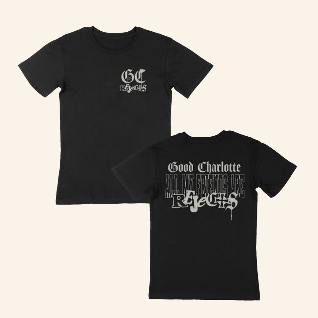 Good Charlotte Merch Rejects Club T-Shirt Gifts For Sister
