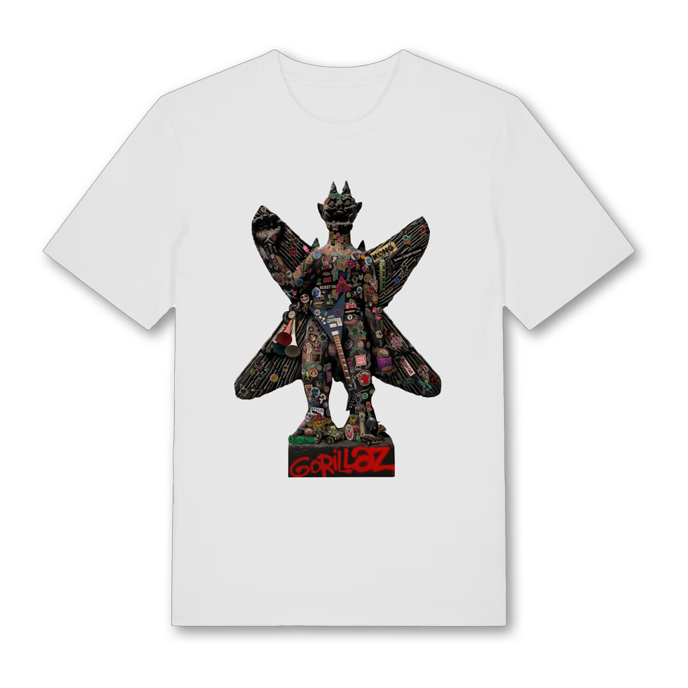 Gorillaz Merch T-shirt Pazuzu Unique Gorillaz Band Merch Gift