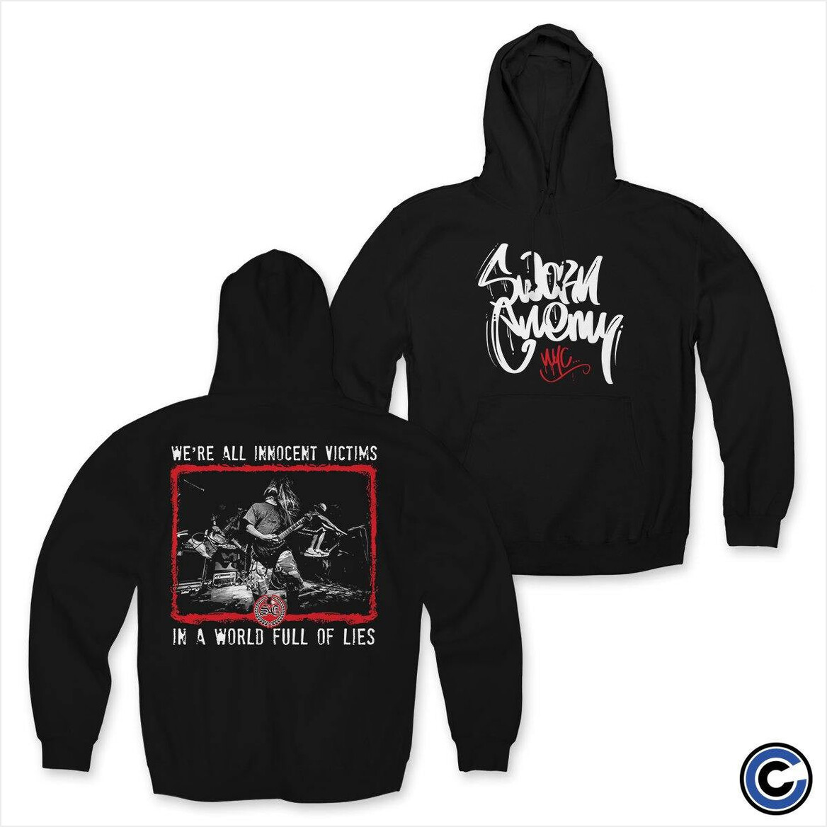 Graff Live Shot Hoodie Sworn Enemy Merch Sworn Enemy Hoodie Birthday Gifts For Besties
