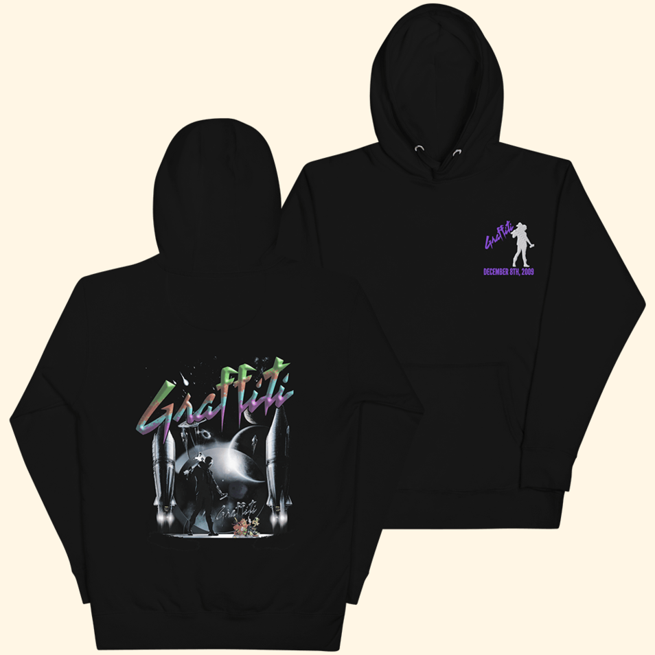 Graffiti December 8Th 2009 Hoodie Chris Brown Merch Father's Day Presents For Son Gifts For Dad