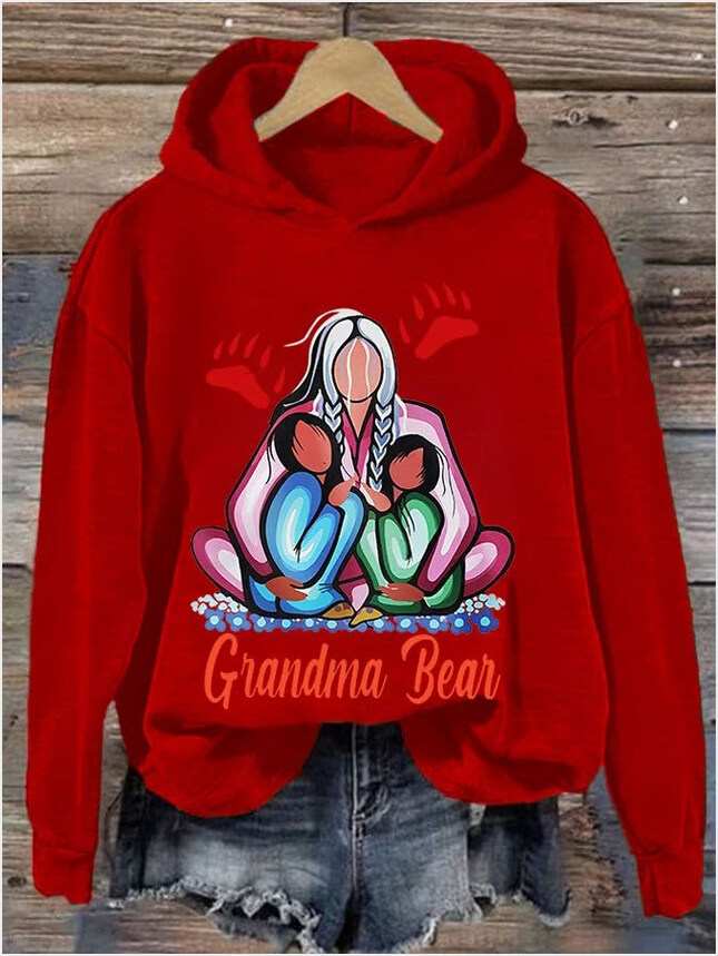 Grandma Bear Hoodie Grandmother Hoodie Birthday Gifts For Mother's Day BFF Gifts Ideas