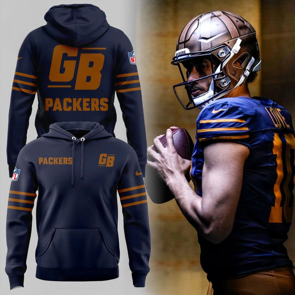 Green Bay Packers Uniform New 2025 Hoodie Packers Merch Gifts For Fans