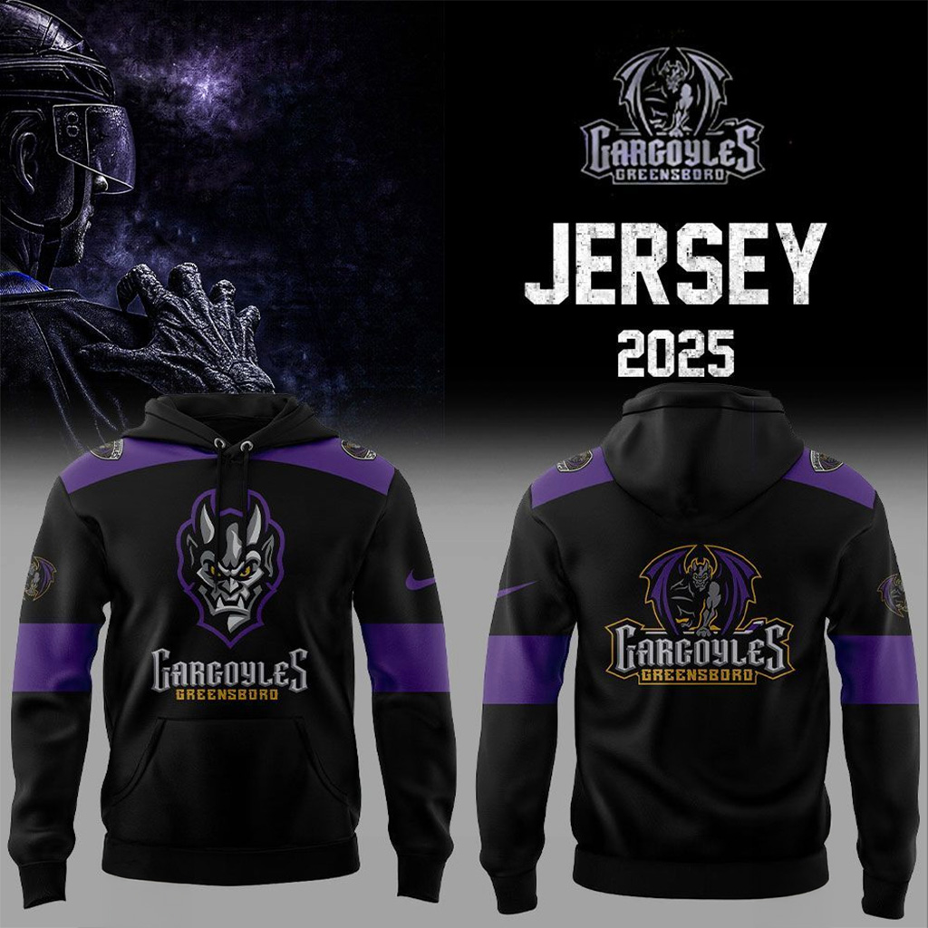 Greensboro Gargoyles Stone To Storm 2025 Hoodie Gargoyles Merch Presents For Fans