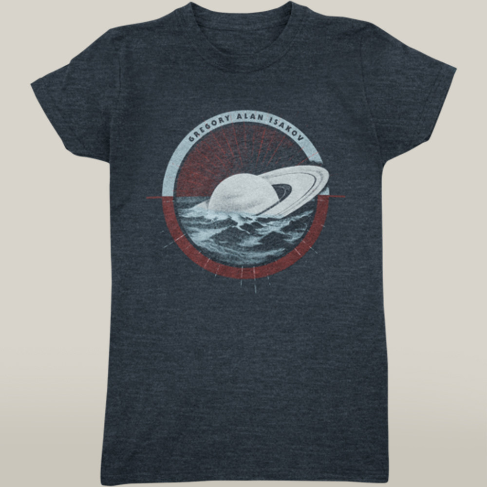 Gregory Alan Isakov Merch T-shirt Planet Ladies Cool Music Gift For Space Lovers