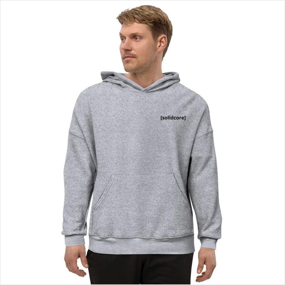 Grey Hoodie Solidcore Merch Gift Ideas For Friends Birthday Gifts For Best Friend