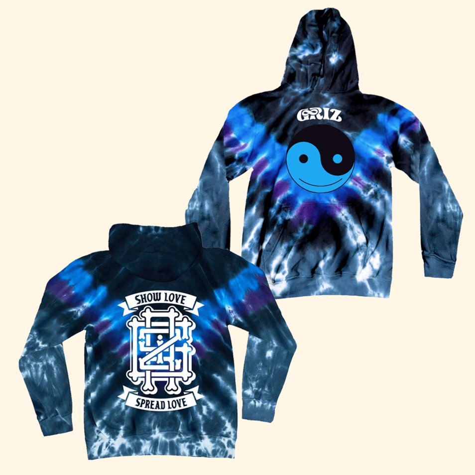 Griz Galaxy Skies Tie Dye Hoodie Griz Merch Gifts For DJ Fans Birthday Best Friend Gifts