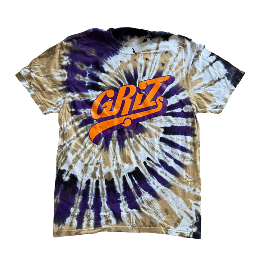 Griz Merch GRiZ Tie Dye T-Shirt Gifts For DJ Fans Father's Day Gift for Husband Gifts For Fans