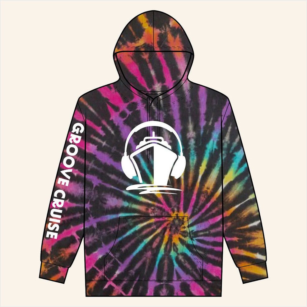 Groove Cruise Tie Dye Hoodie Groove Cruise Merch Best Friend Birthday Gifts Christmas Presents