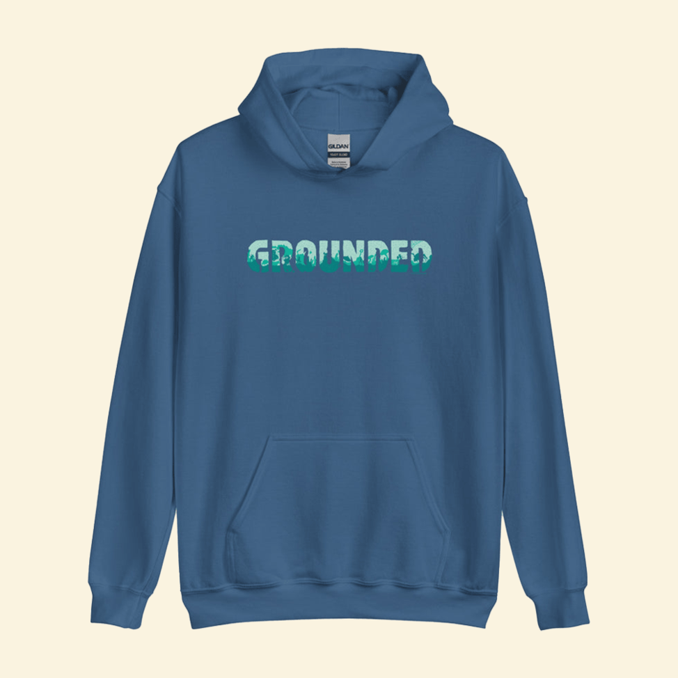 Grounded Hoodie Grounded Merch Gifts For Boyfriend Cozy Faith Based Apparel Gifts For Friends