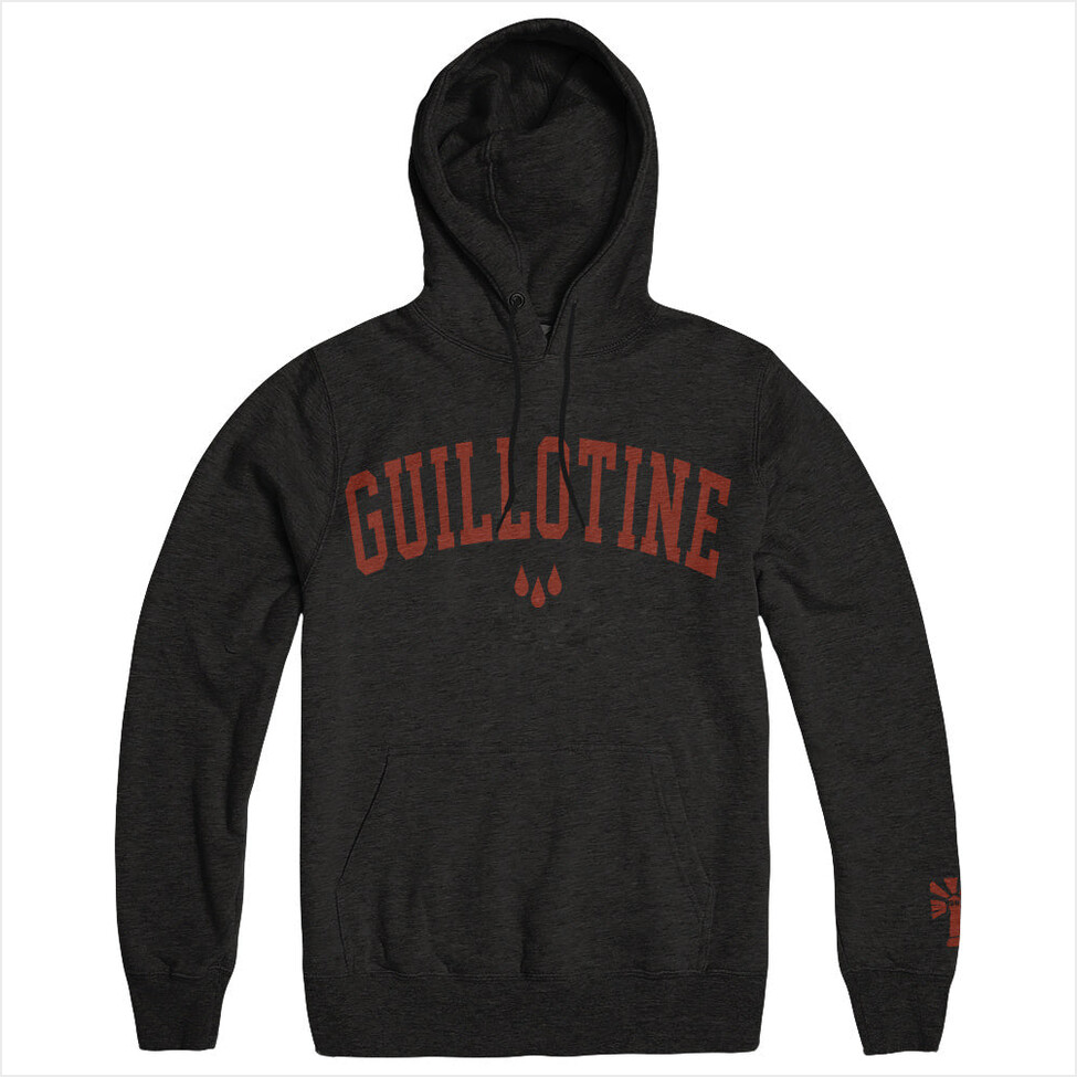 Guillotine - Black Hoodie Stray From The Path Merch Stray From The Path Hoodie Father'S Day Gifts For Metal Music Lovers