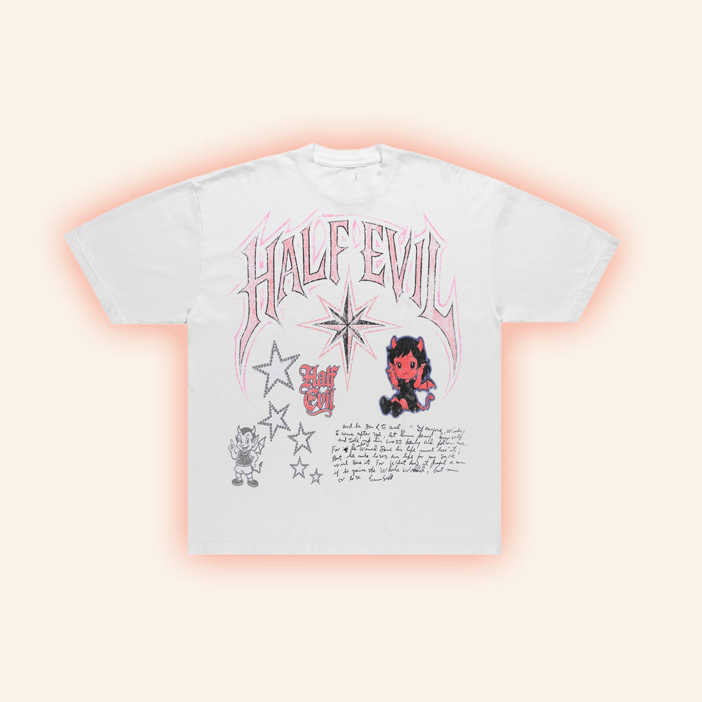 Half Evil CO Merch Devil T-Shirt Gifts For Girlfriend