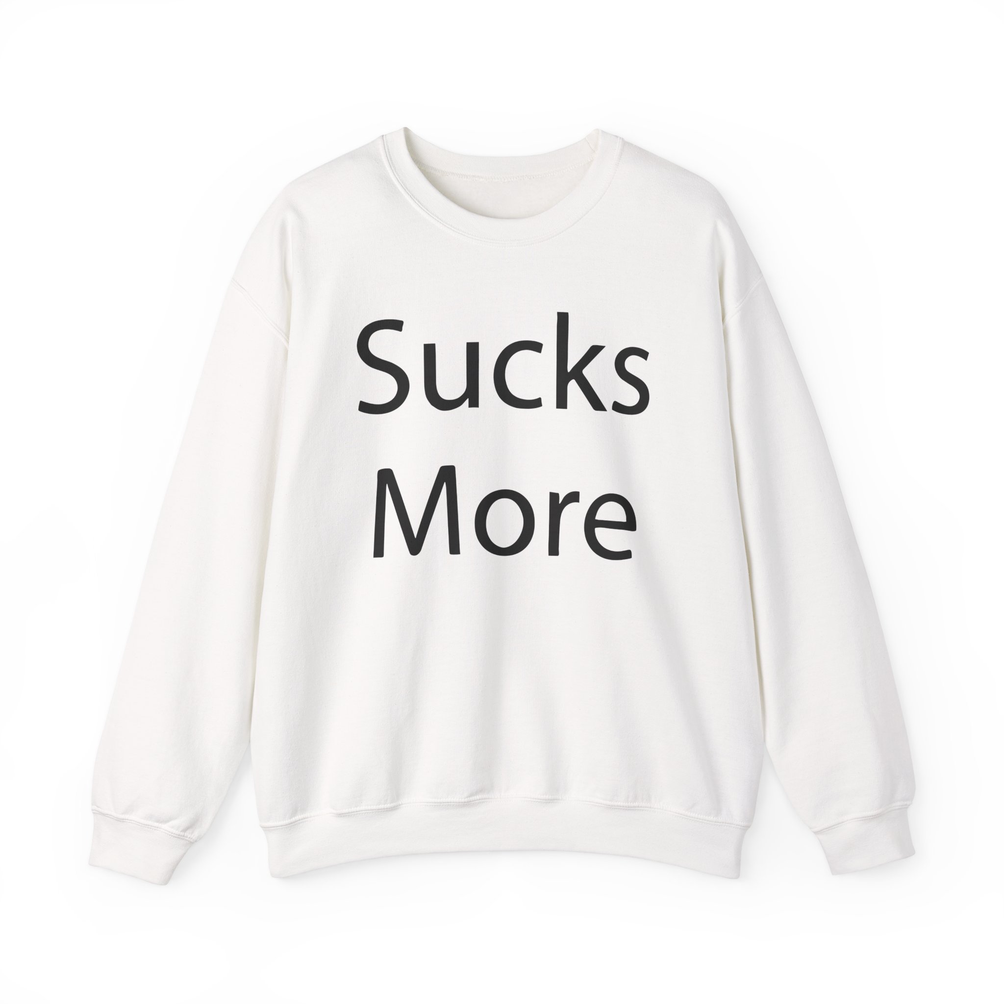 Hamzah Sucks More Tee Heavy Blend Crewneck Sweatshirt Top Merchandise Gift For Slushy Enthusiasts