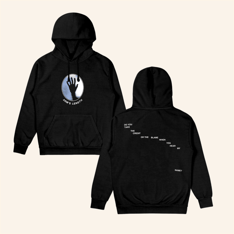 Hand Shadow Hoodie Arm's Length Merch Birthday Gifts For Boyfriend BFF Gifts Ideas