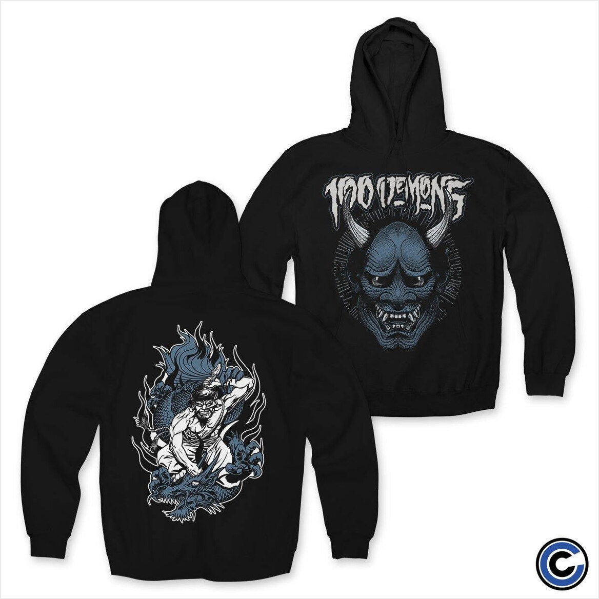Hannya Mask Hoodie 100 Demons Merch 100 Demons Hoodie Birthday Gifts For Besties