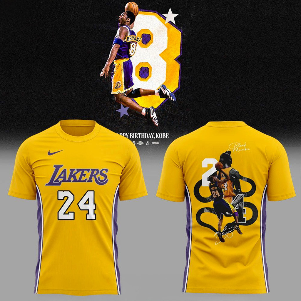 Happy Birthday Kobe Bryant Mamba Legendary Forever Hoodie Fan Merch Presents For Dad