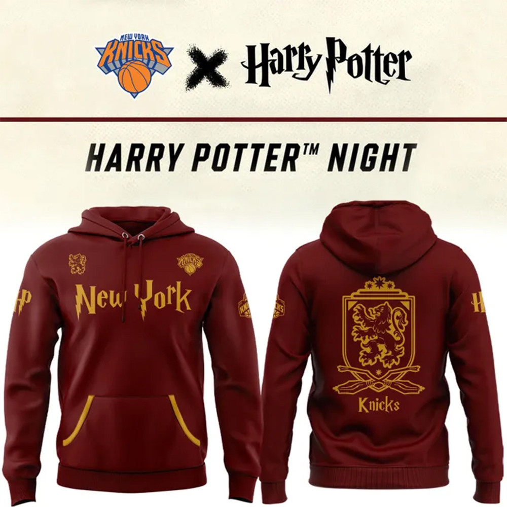 Harry Potter NYK Hoodie Best Gifts For Basketball Fans