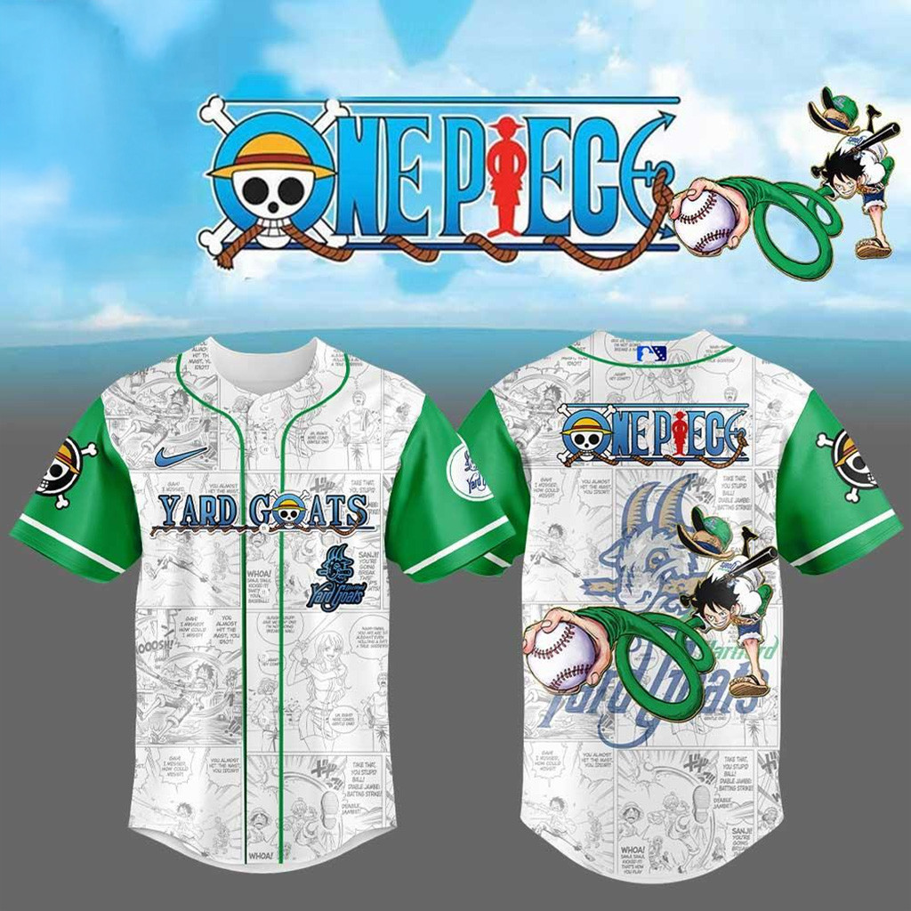 Hartford Yard Goats One Piece Night Game Baseball Jersey Goats Merch Husband Gifts