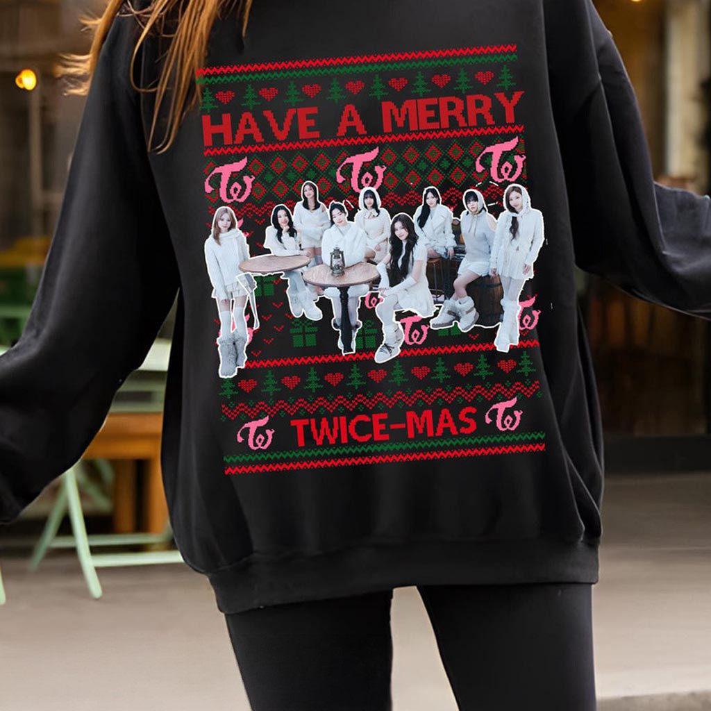 Have A Merry Twice-mas Sweatshirt Twice Srategy Shirt Like It Like It Shirt TWICE Shirt