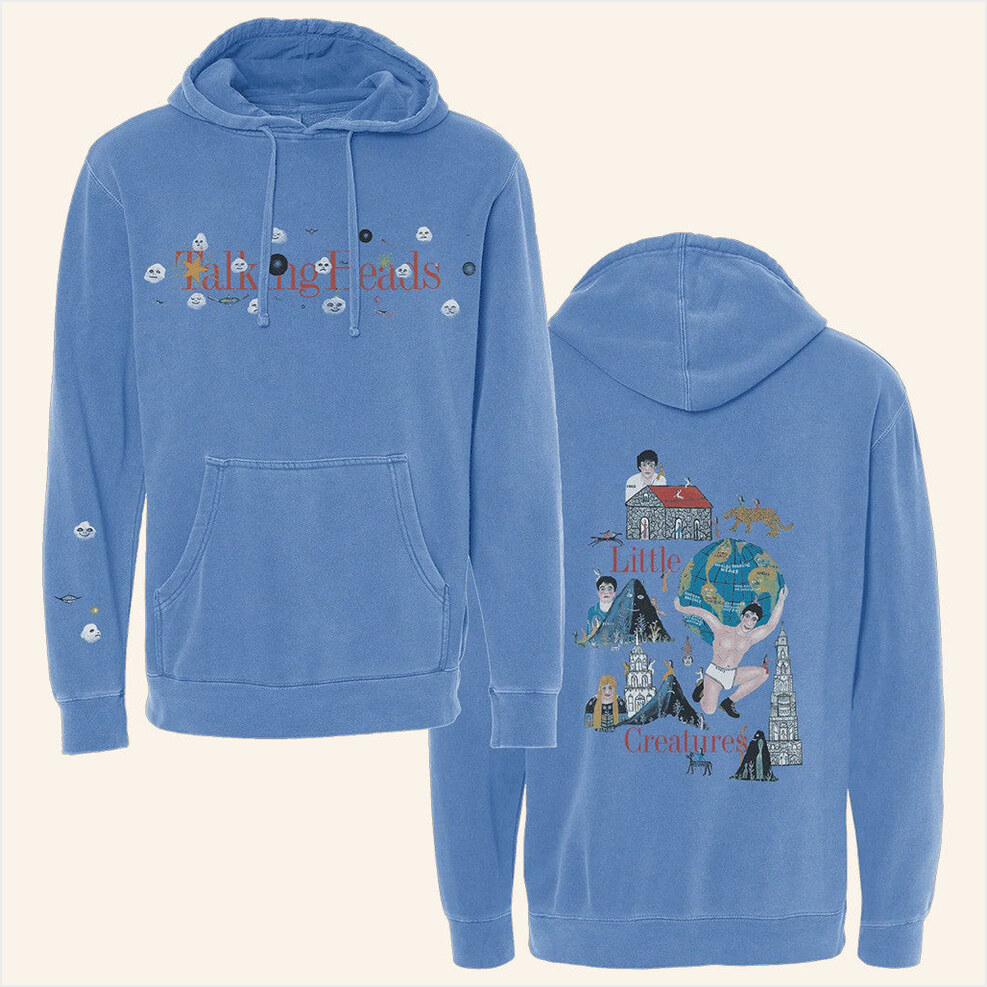 Heads In The Sky Hoodie Talking Heads Official Merch Gifts For Husband Best Friend Gifts