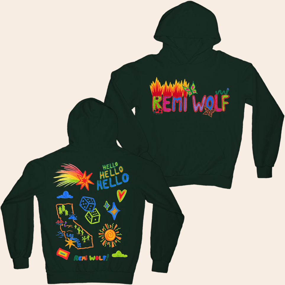 Hello Remi Wolf Hoodie Remi Wolf Merch Fathers Day Presents Birthday Gifts For Friends