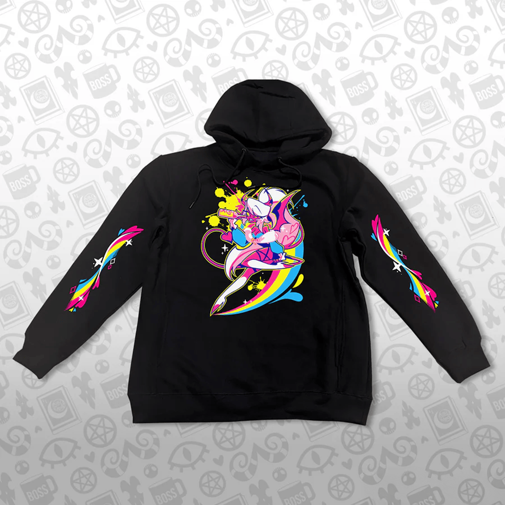 Helluva Boss Pride Merch 2025 Verosika Pride Hoodie Gifts For Father's Day From Son