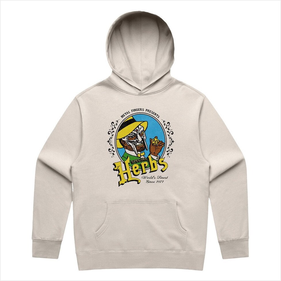 Herbs Vintage Hoodie MF Doom Merch Gift Ideas For Friends BFF Birthday Gifts Christmas Presents