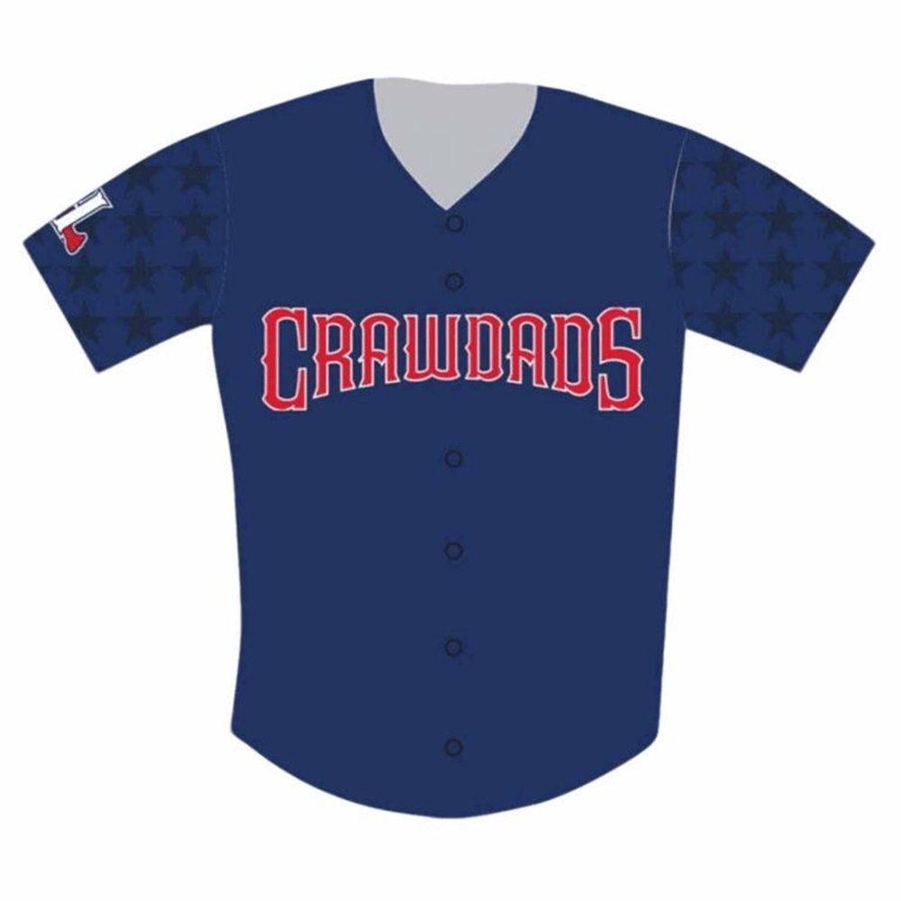 Hickory Crawdads Patriotic Jersey 2025 Hickory Crawdads Merch Good Gifts For Dads