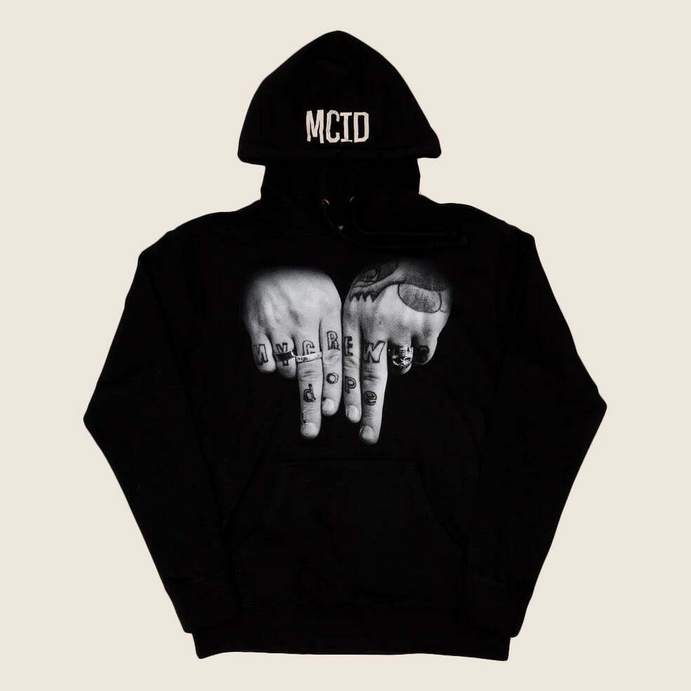 Highly Suspect Merch Mcid Hands Hoodie Best Gifts For Boyfriend Birthday Gifts For Best Friend