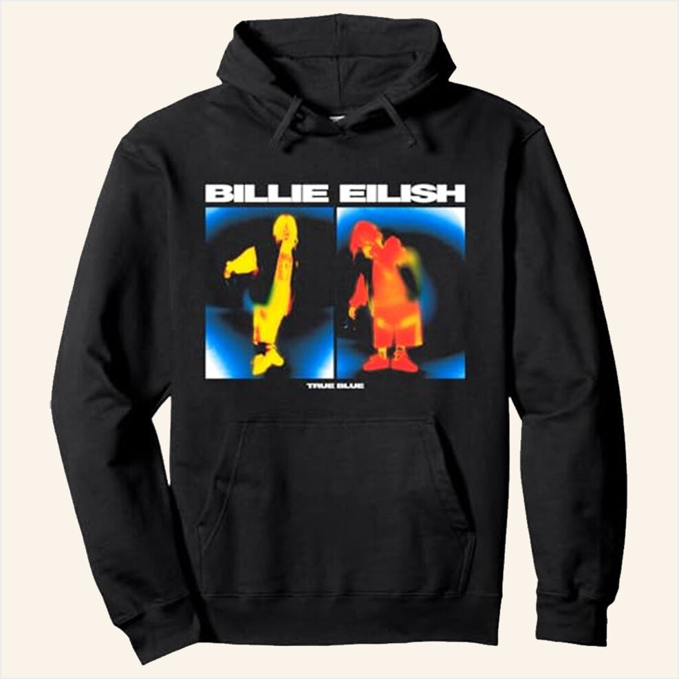 Hit Me Hard And Soft Tour 2025 Hoodie Billie Eilish Merch Billie Eilish True Blue Hoodie