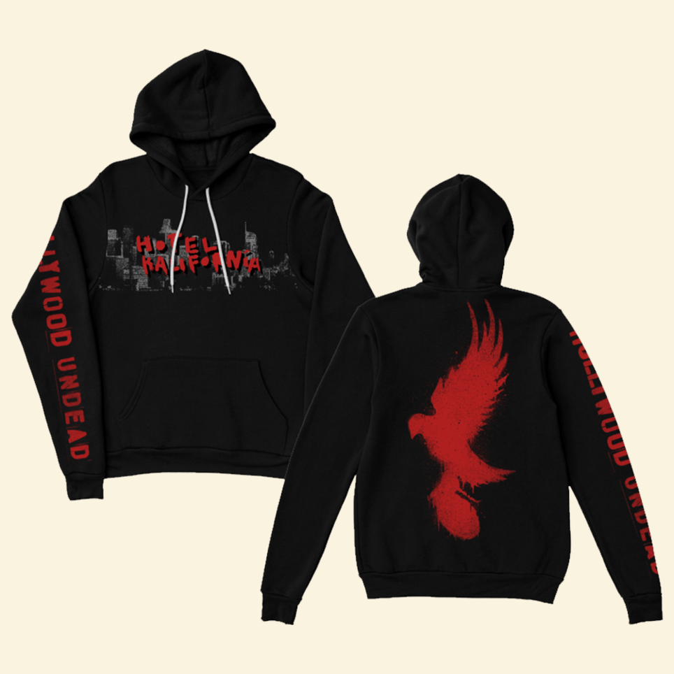 HK Dove and Grenade Hoodie Hollywood Undead Merch Good Fathers Day Gifts For Best Friend