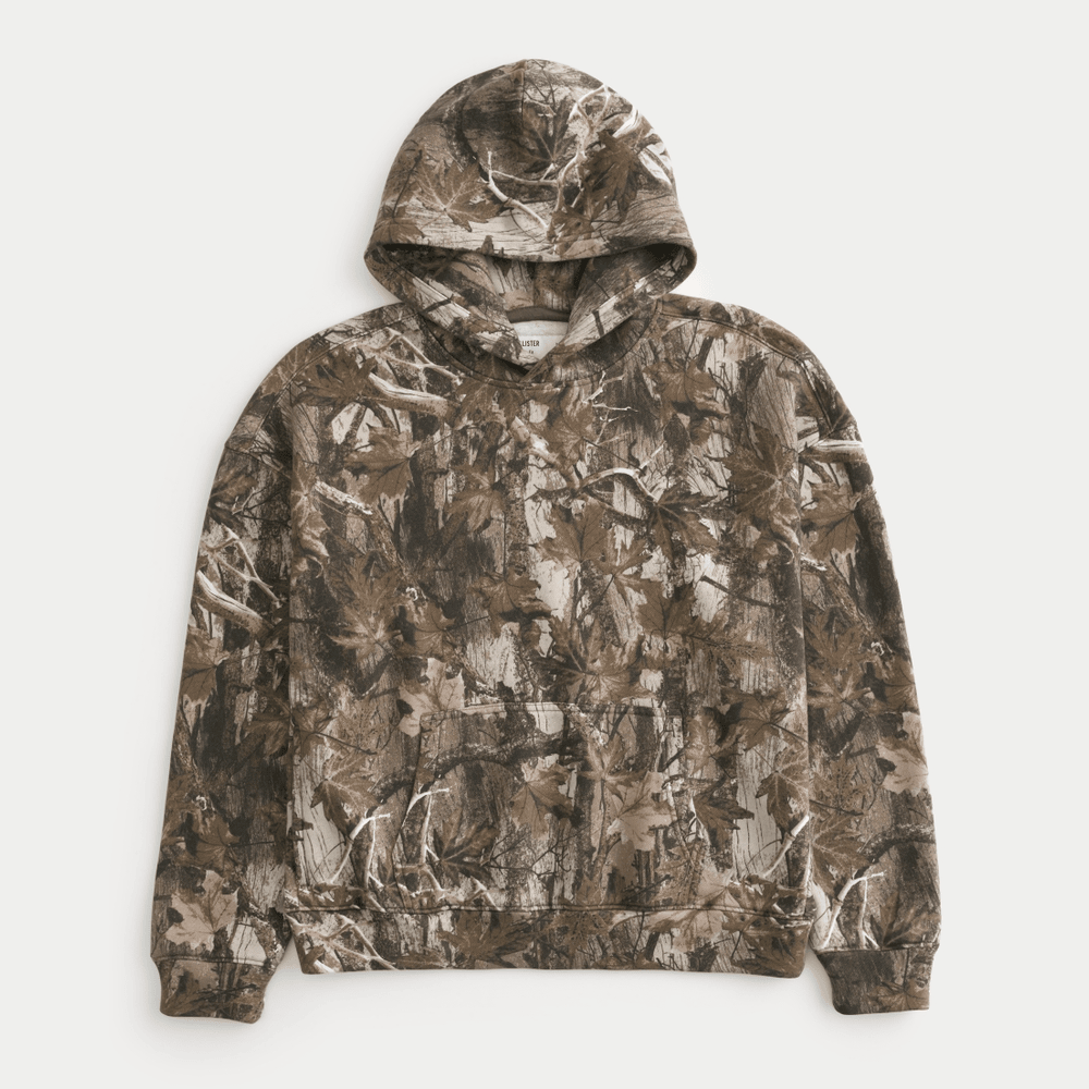 Hollister Camo Hoodie Hollister Men's Feel Good Camo Hoodie Streetwear Merch Dad Gifts
