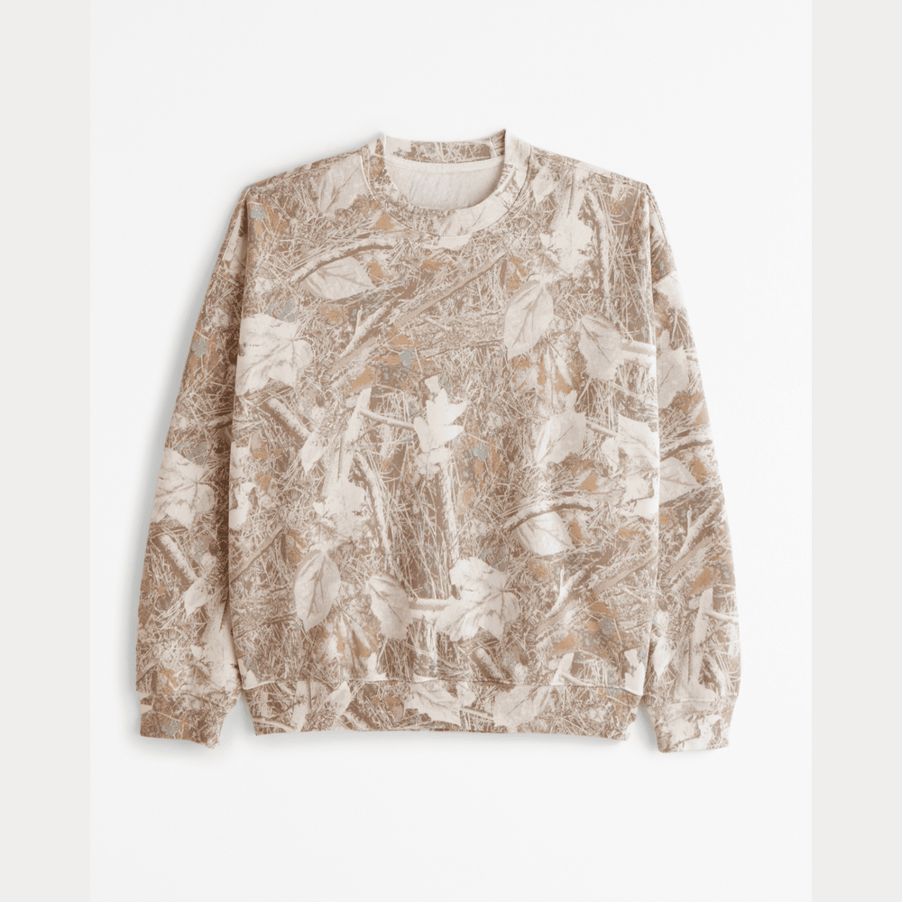 Hollister Camo Sweatshirt Hollister Camo Tree Sweatshirt Trendy Streetwear Merch Friends Gifts