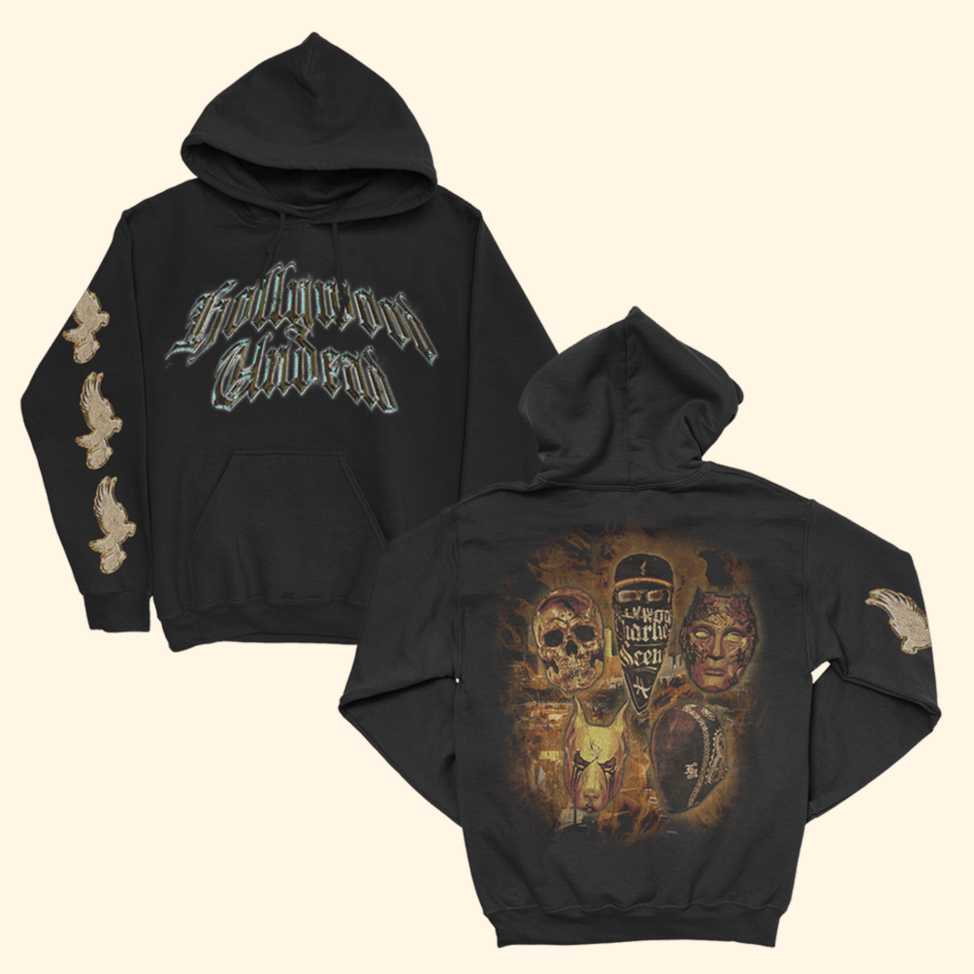 Hollywood Undead Bling Hoodie Hollywood Undead Merch Father's Day Gifts For Friends