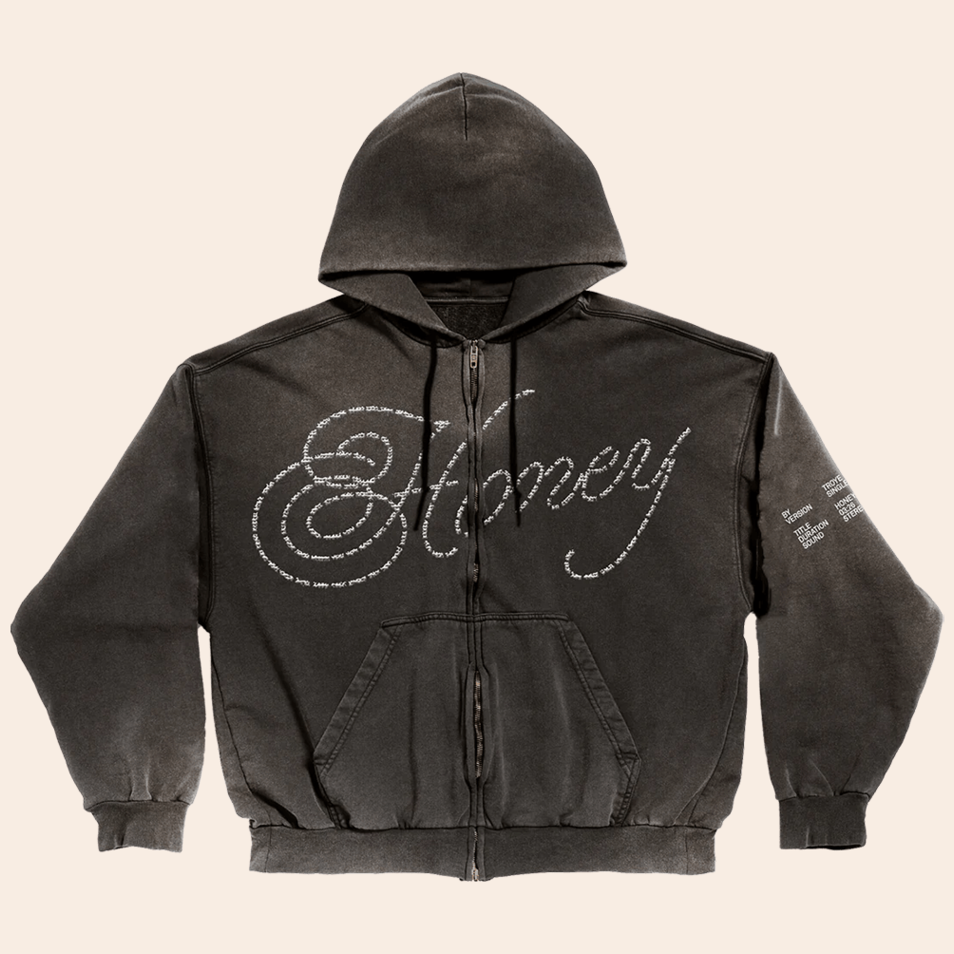 Honey Zip Up Hoodie Sweat Tour Troye Sivan Merch Fathers Day Birthday Gift From Daughter