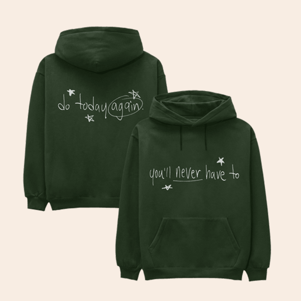 Hoodie Alex Warren Merch Today Again Hoodie Music Lovers Birthday Gifts For Fan BFF Gifts Ideas