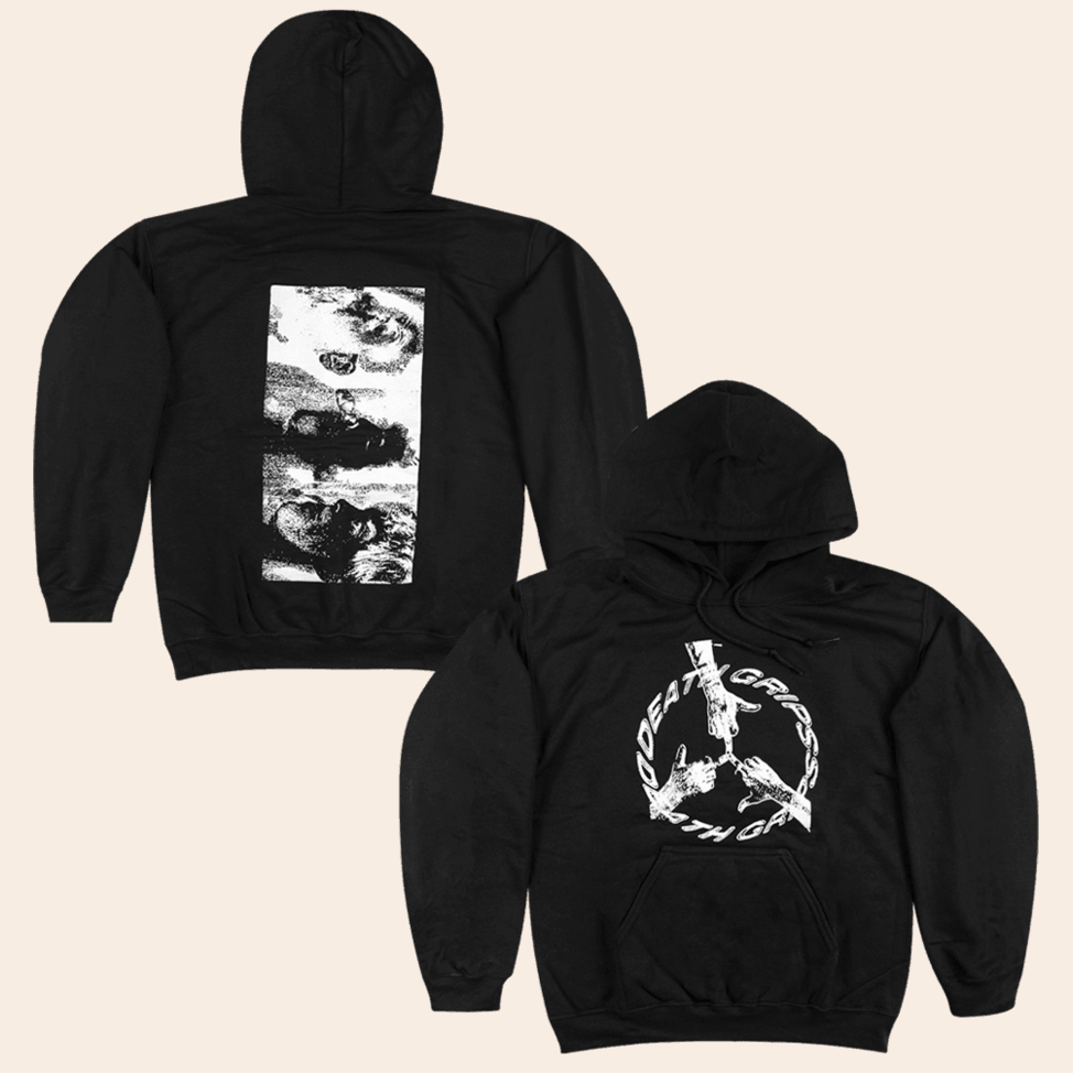 Hoodie Death Grips Merch Death Grips Peace Hoodie Band Gifts For Fans Gift Idea for Boyfriend