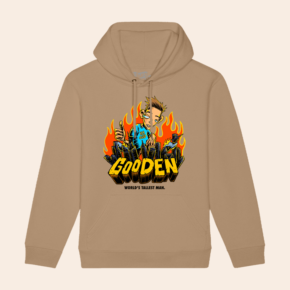 Hoodie Drew Gooden Merch World'S Tallest Man Sandstone Hoodie Birthday Gifts For Fan BFF Gifts