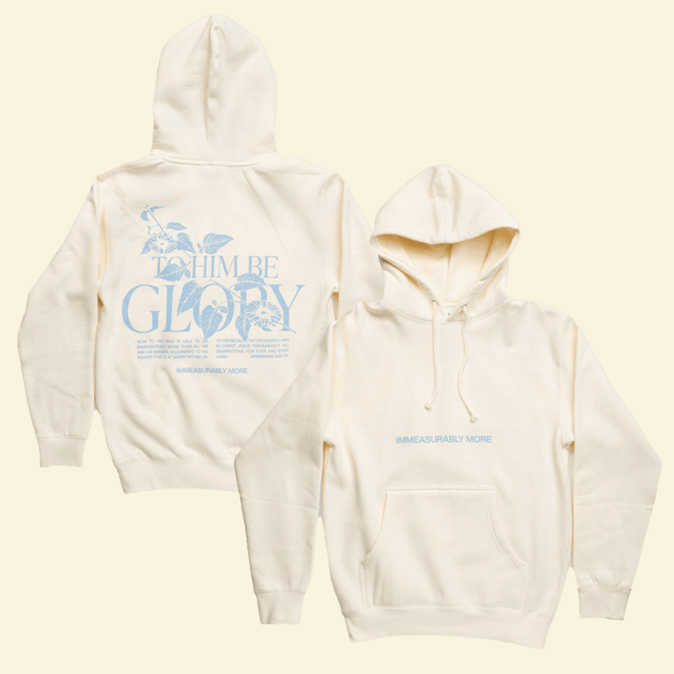 Hoodie Elevation Worship Merch To Him Be Glory Hoodie Gifts For Music Fan Gifts For Best Friend