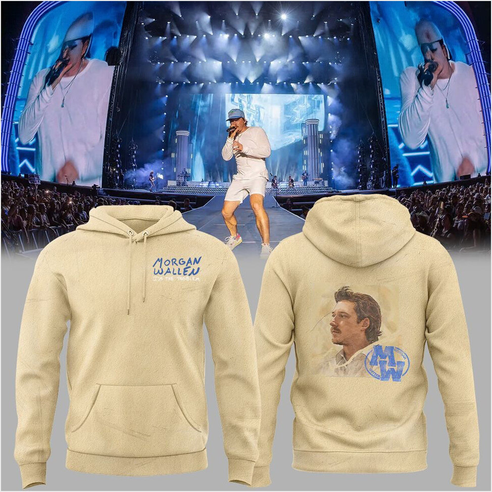 Hoodie Morgan Wallen World Tour 2025 Merch Top Father's Day Birthday Gifts For Music Fans