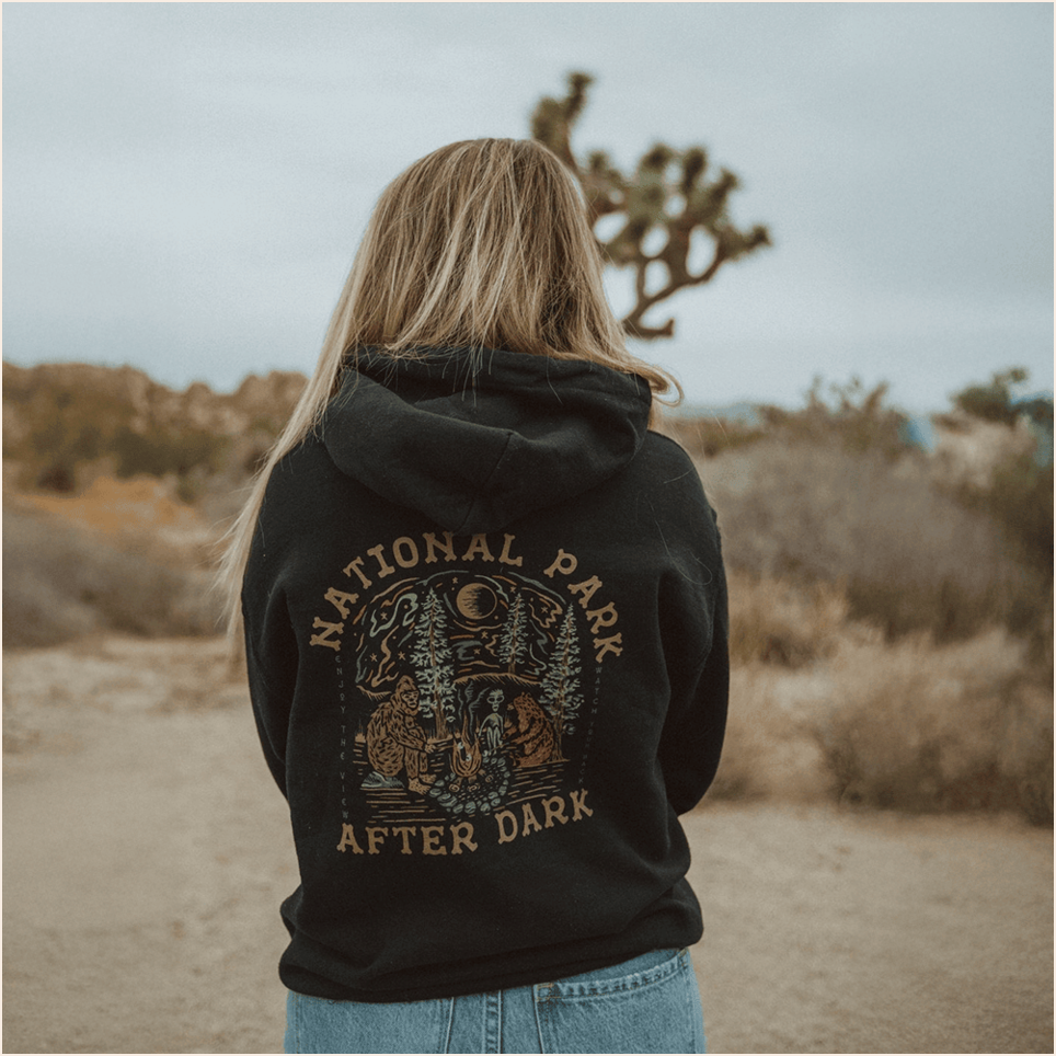 Hoodie National Park After Dark Merch Protect Our Parks Hoodie Men Women Birthday Gifts For BFF