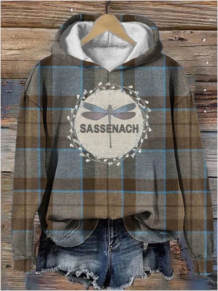 Hoodie Outlander Merch Dragonfly Sassenach Hoodie Outlander Birthday Best Friend Gifts