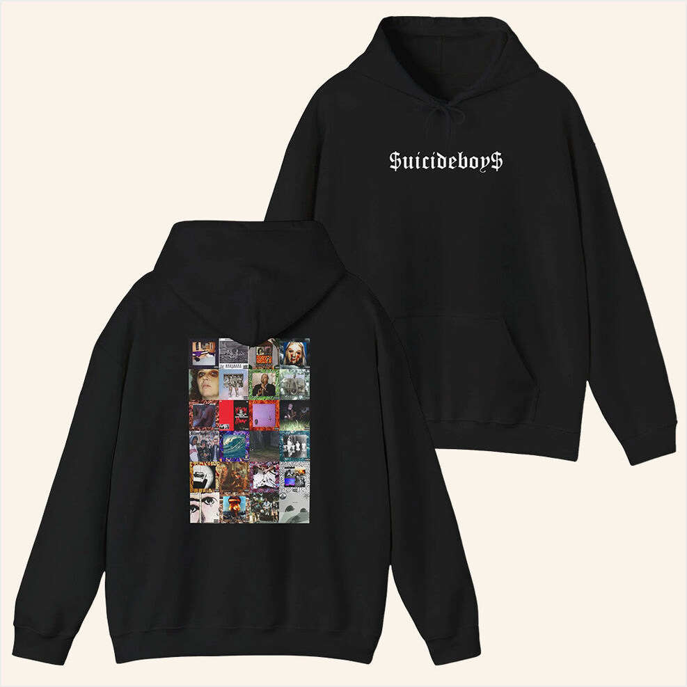 Hoodie Suicide Boys Merch Album Covers Hoodie SuicideBoys Hoodie Best Friend Birthday Gifts