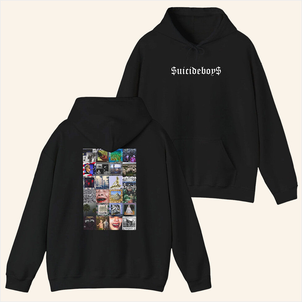 Hoodie Suicide Boys Merch SuicideBoys Album Covers Hoodie SuicideBoys Hoodie Gifts For Fans