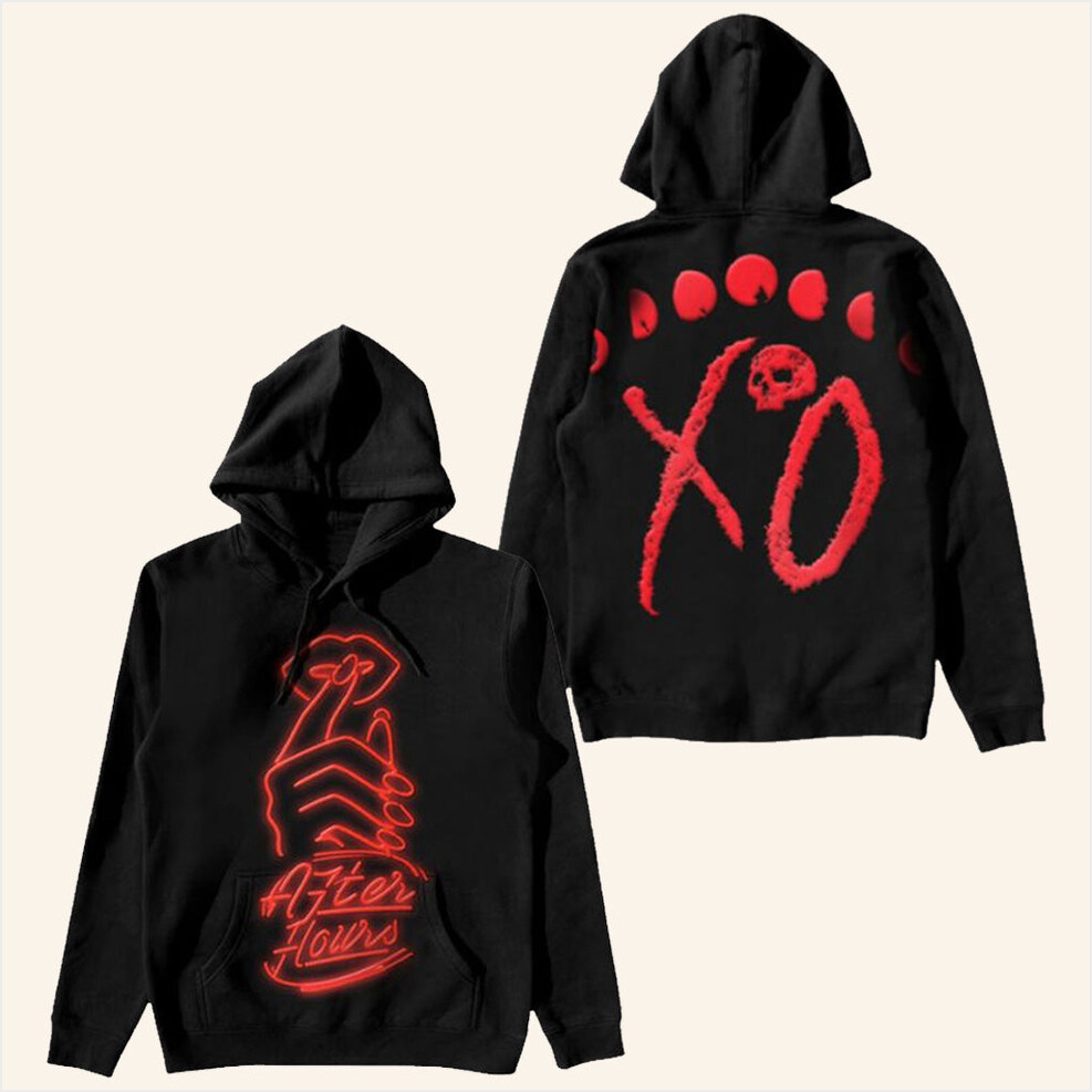 Hoodie The Weeknd After Hours Til Dawn Tour Merch After Hours Signage Hoodie Fans Gifts