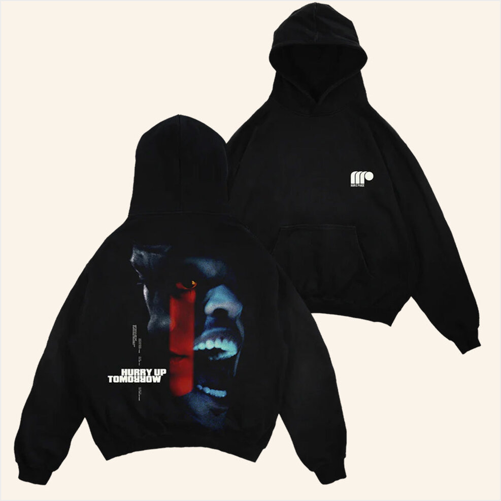 Hoodie The Weeknd Concert Merch Hurry Up Tomorrow Tour Merchandise 2025 Fan BFF Gifts Ideas